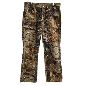 Wrangler Pro Gear Jeans Mens Sz 34X30 Realtree ap Camo Outdoors Hunting Pants